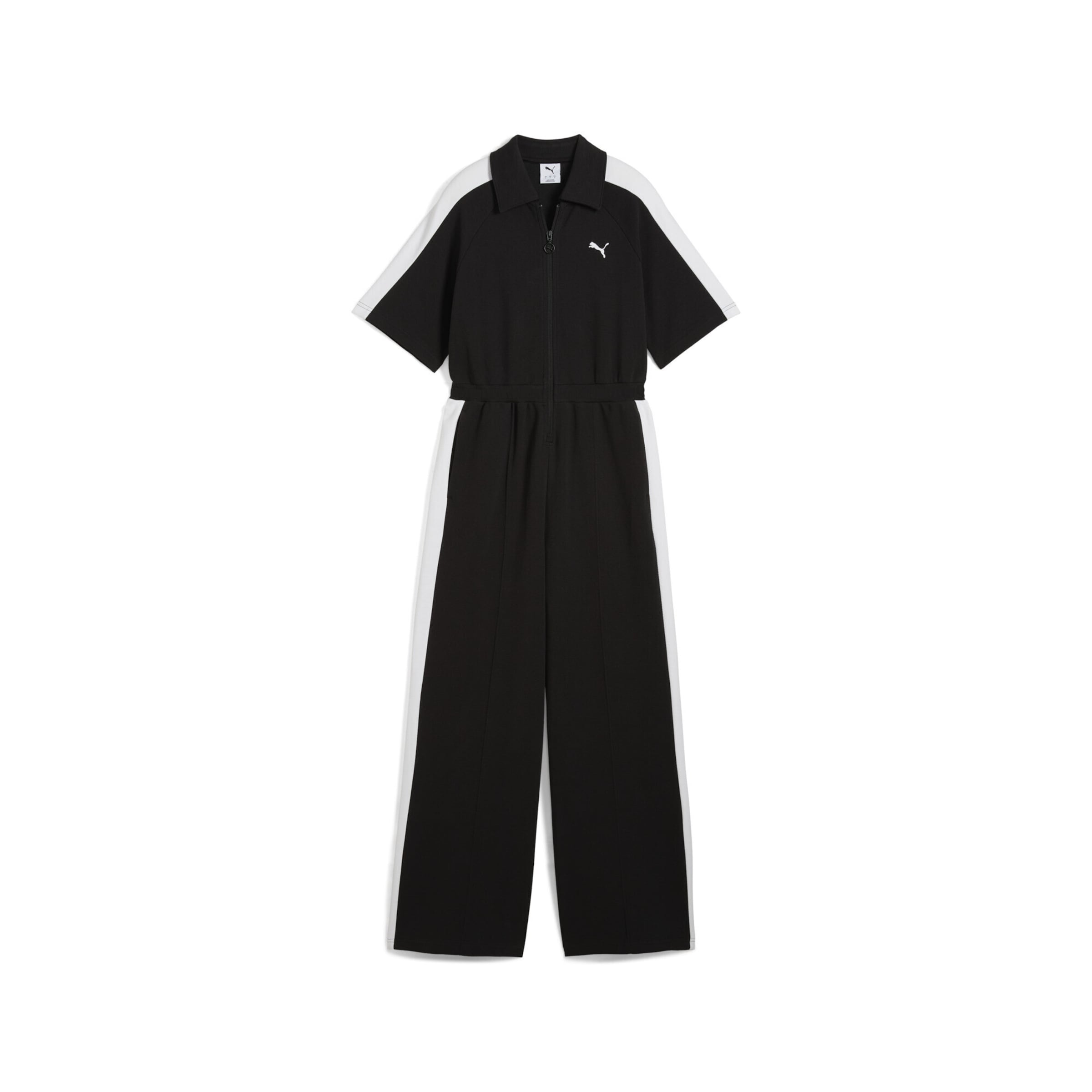 PUMA Jumpsuit 'T7' in Schwarz: Vorderseite
