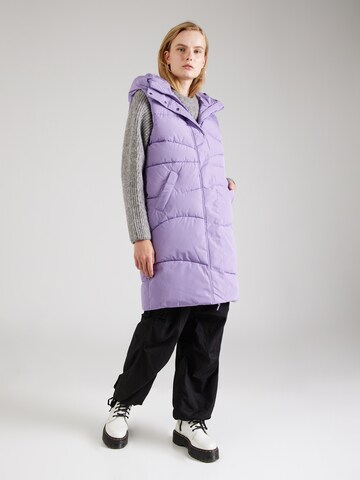 mazine Vest 'Wanda' in Purple: front