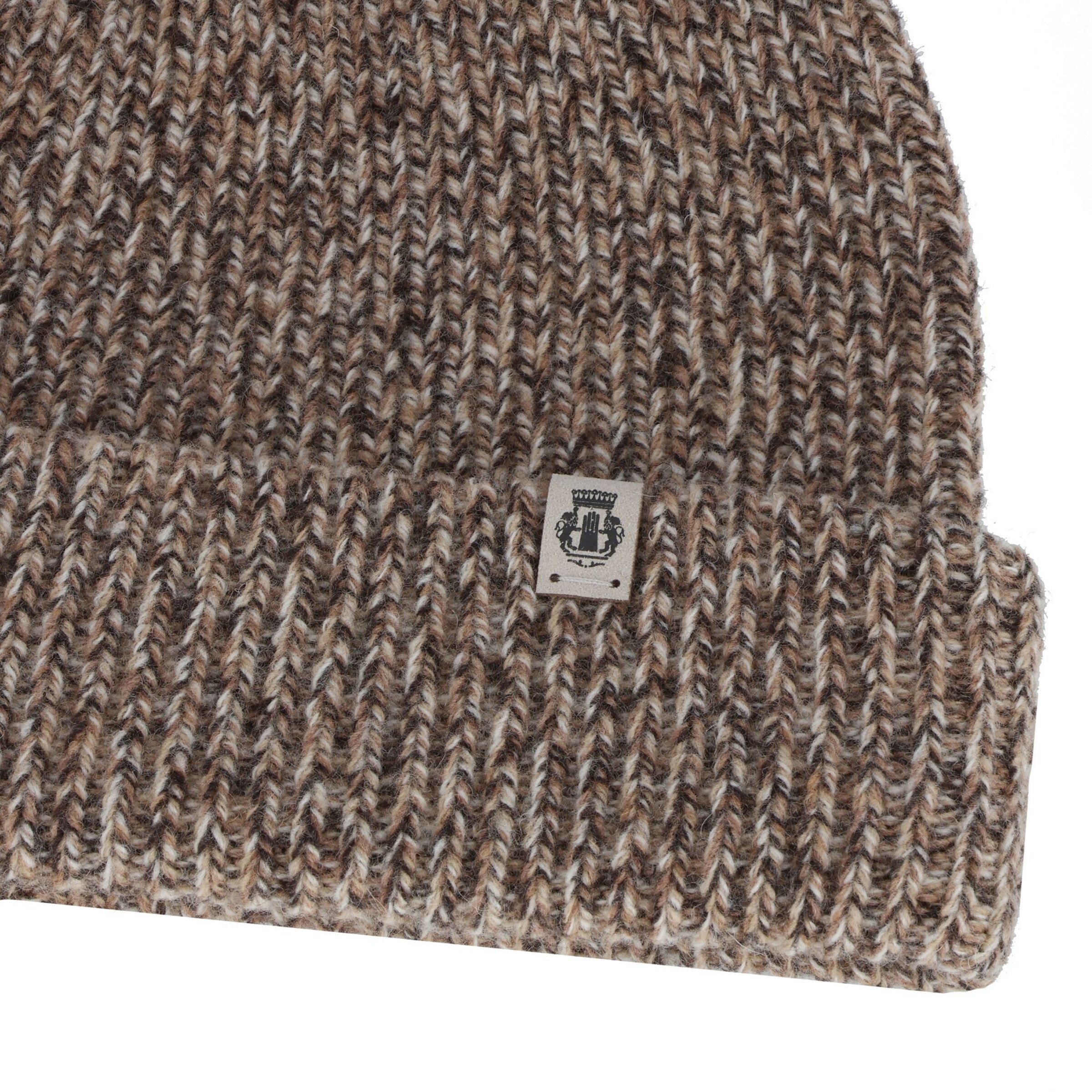 Roeckl Beanie 'MOULINÉ RIB' in Beige