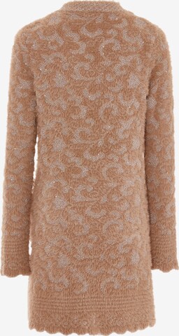 faina Knit Cardigan in Beige