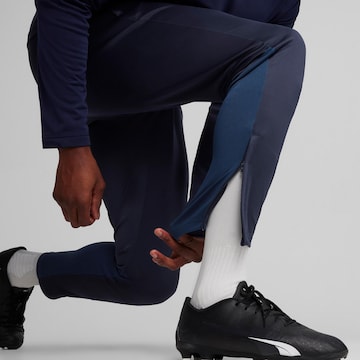 PUMA Slimfit Sporthose 'TeamGoal' in Blau