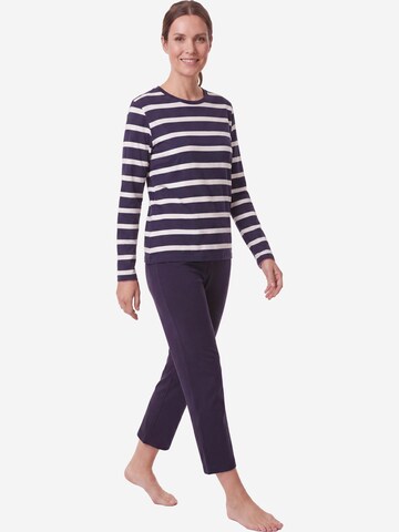 Ammann Pyjama 'Mix & Match' in Blauw