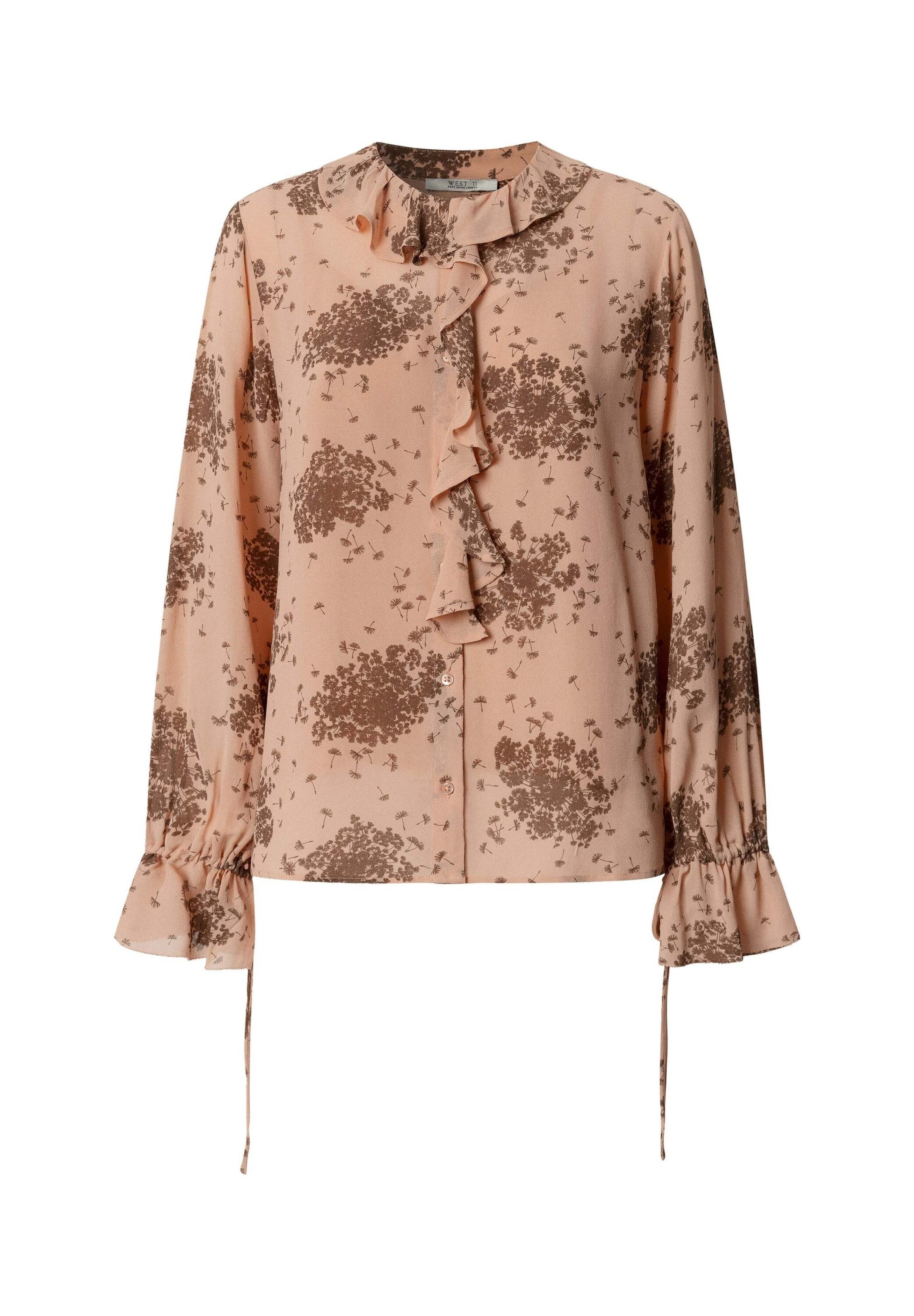 Pepe Jeans Bluse 'Fluvia' in Orange: Vorderseite