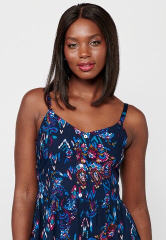 KOROSHI Kleid in Blau