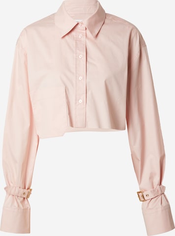 Hoermanseder x About You Blouse 'Bryna' in Roze: voorkant