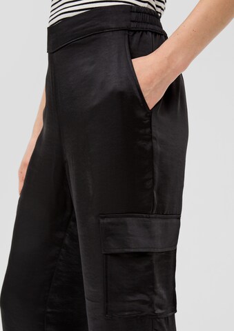 s.Oliver Loosefit Kapsáče – černá