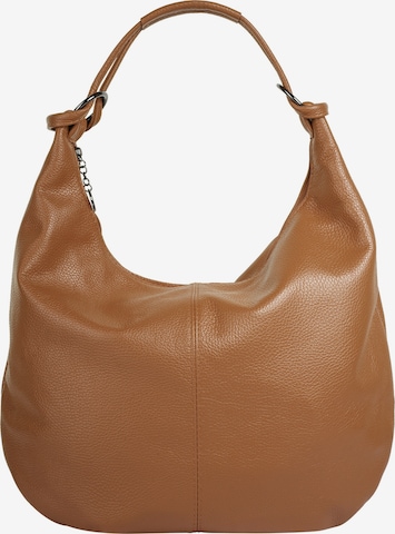 Cabas Cluty en marron : devant