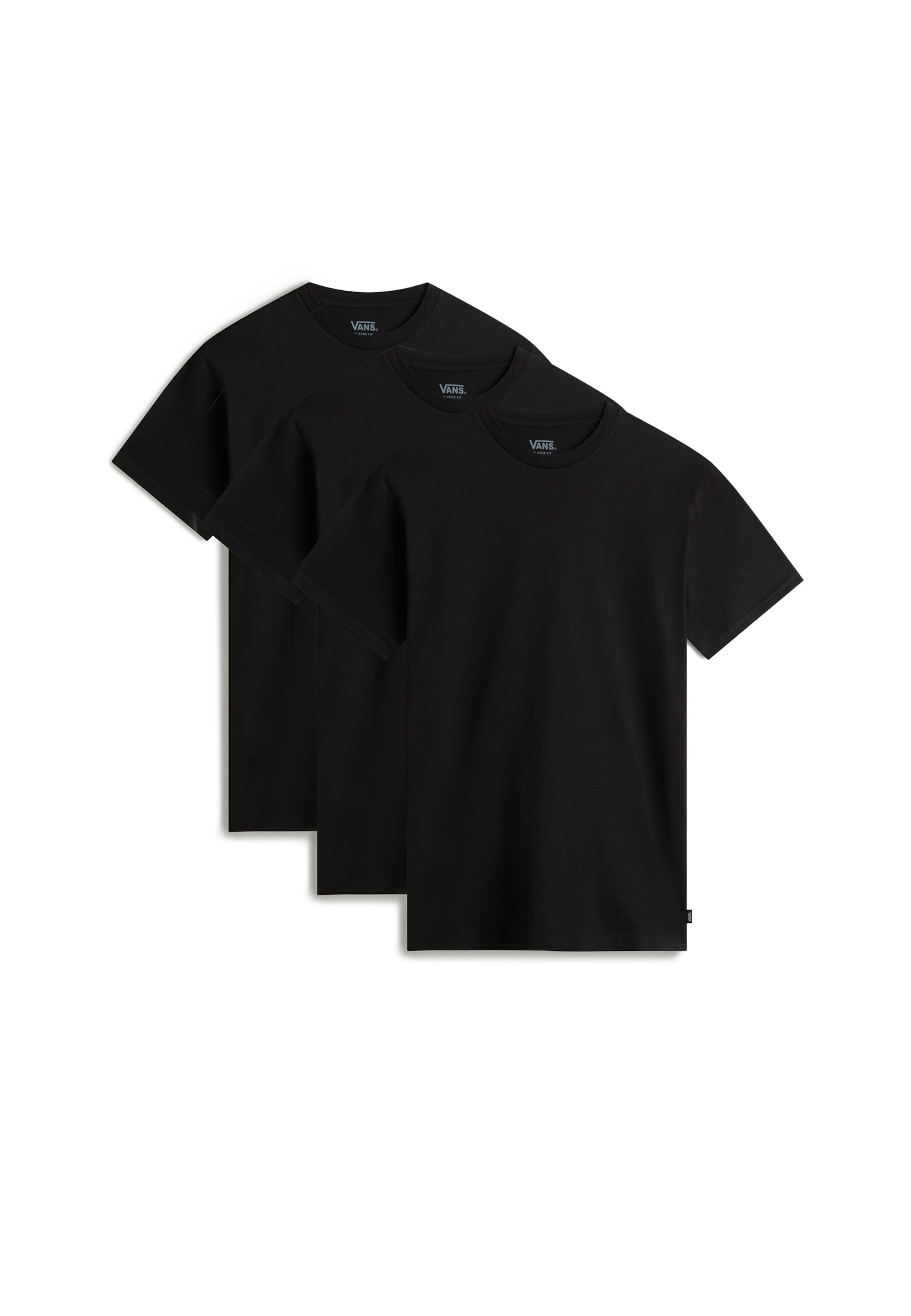 melns VANS T-Krekls: no priekšpuses
