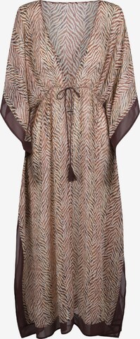 LingaDore Kimono in Brown: front