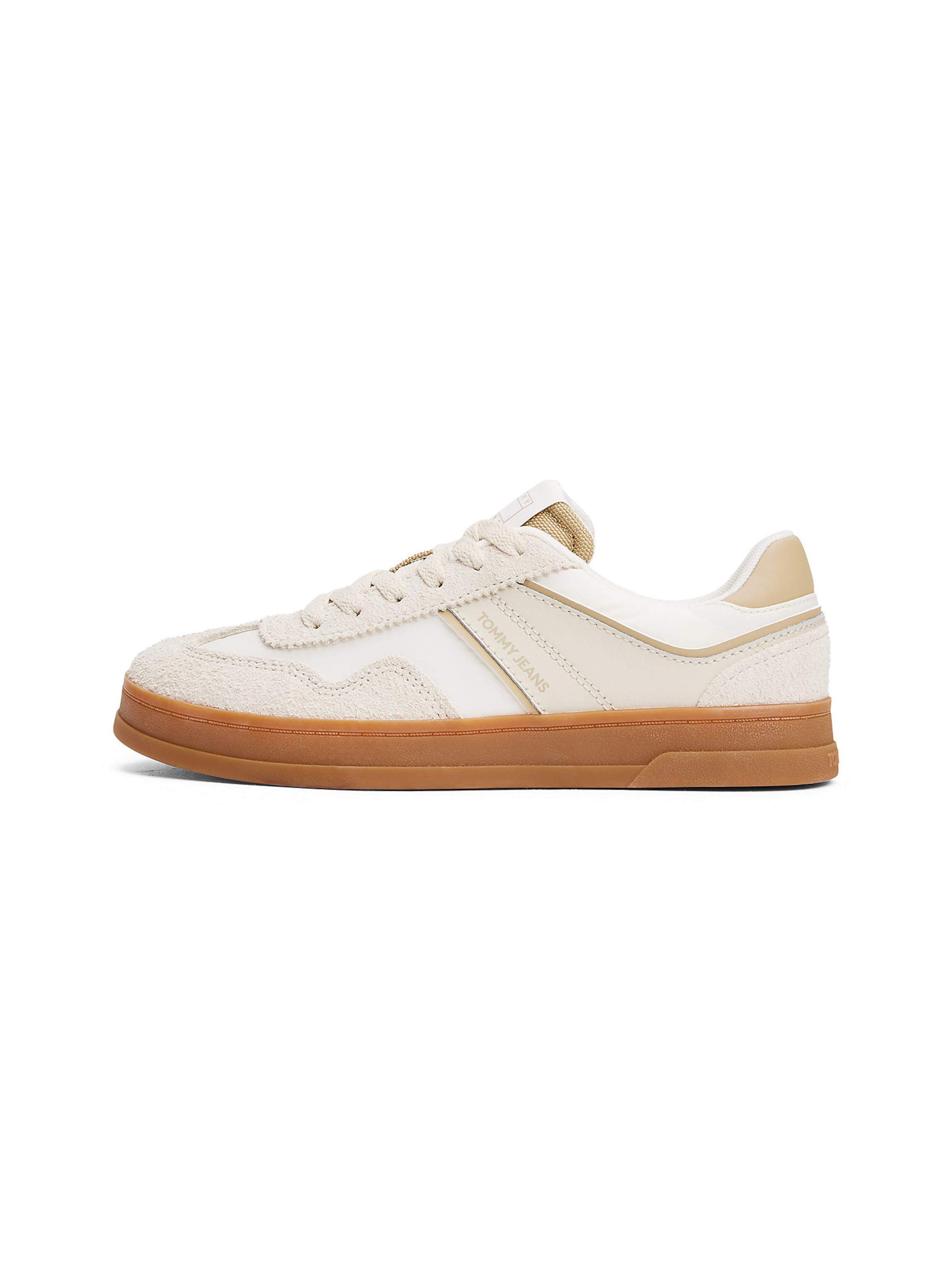 Tommy Jeans Sneaker 'The Greenwich' in Beige: Vorderseite
