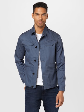 G-Star RAW Between-Season Jacket in Blue: front