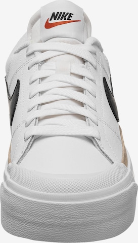 Sneaker low 'COURT LEGACY LIFT' de la Nike Sportswear pe alb