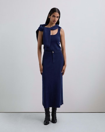 Scalpers Плетен топ в синьо