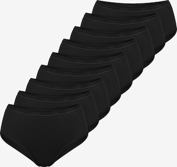 SLOGGI Slip 'GO Daily Cotton' in Black: front