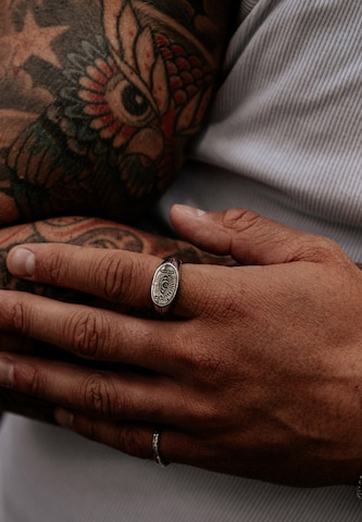 Bague 'Evil Eye' Haze&Glory en argent