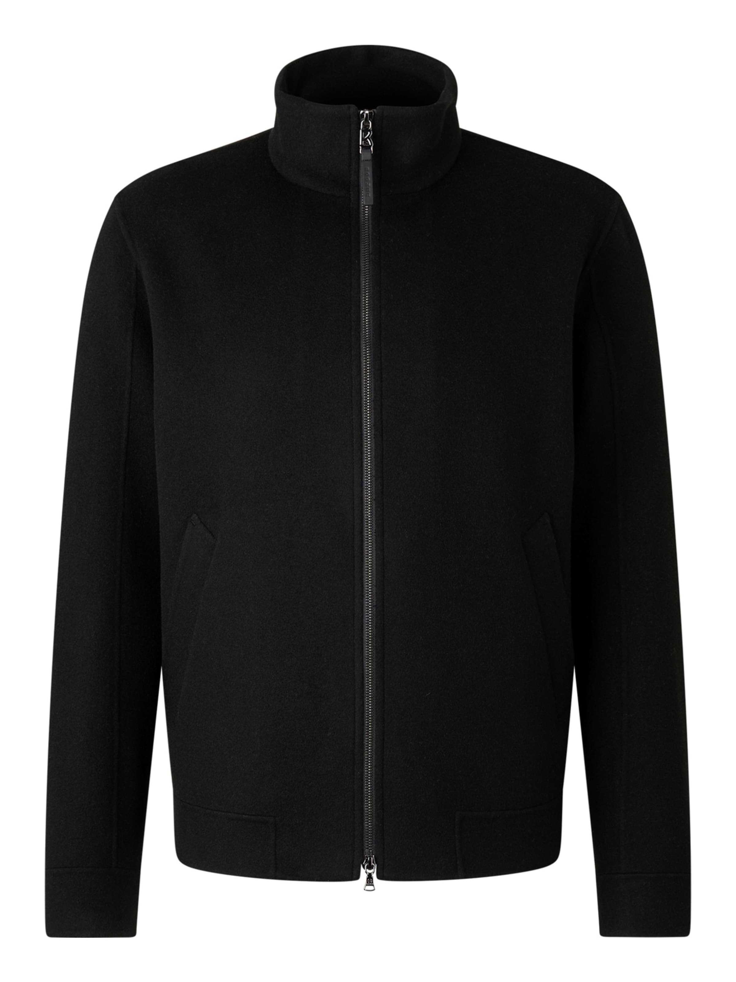 BOGNER Übergangsjacke 'Brice' in Schwarz: Vorderseite