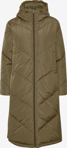 SOAKED IN LUXURY Winter Jacket 'Mylo ' in Green: front