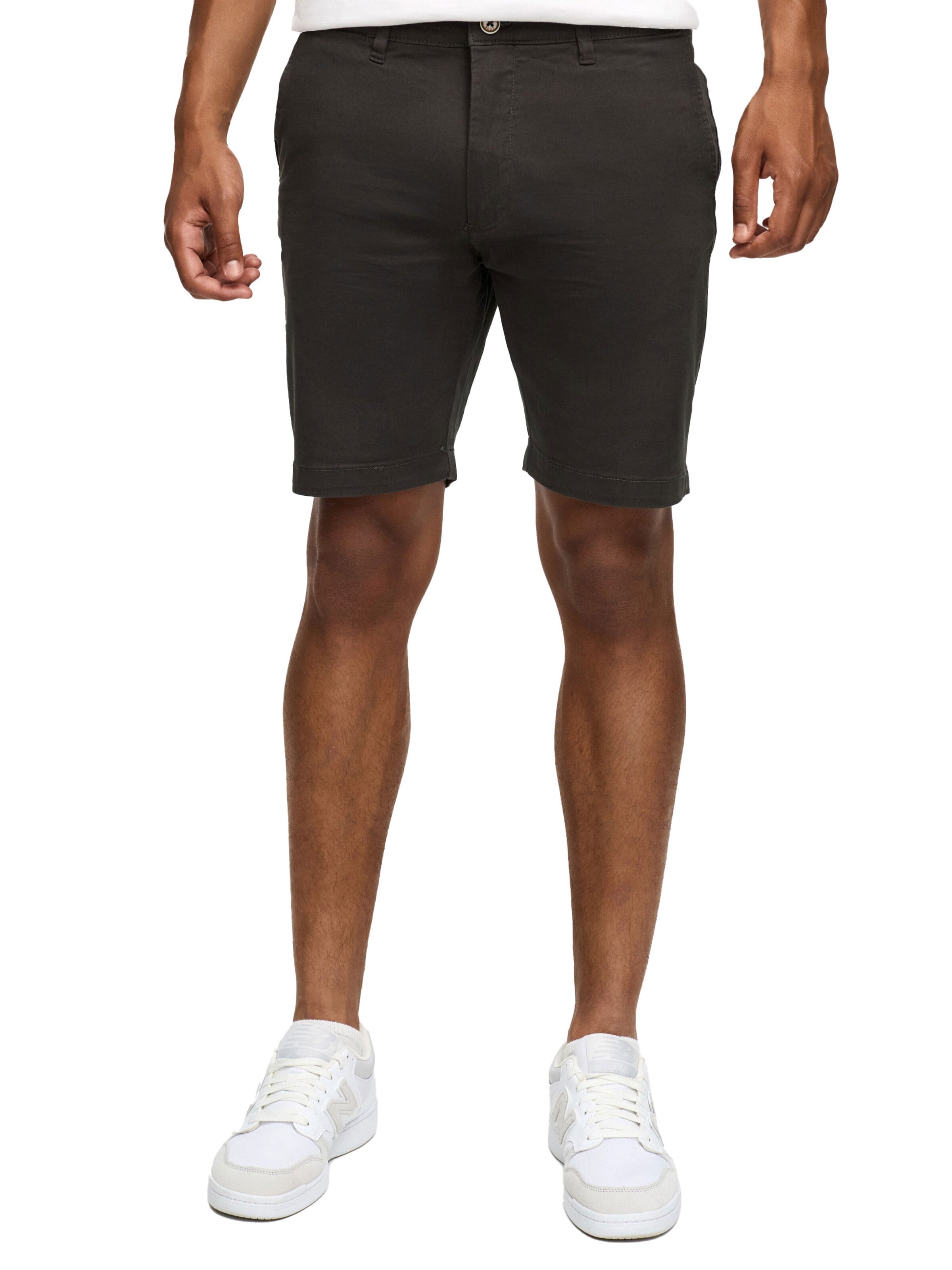 INDICODE Regular Pants 'Indicode Laulax' in Grey: front