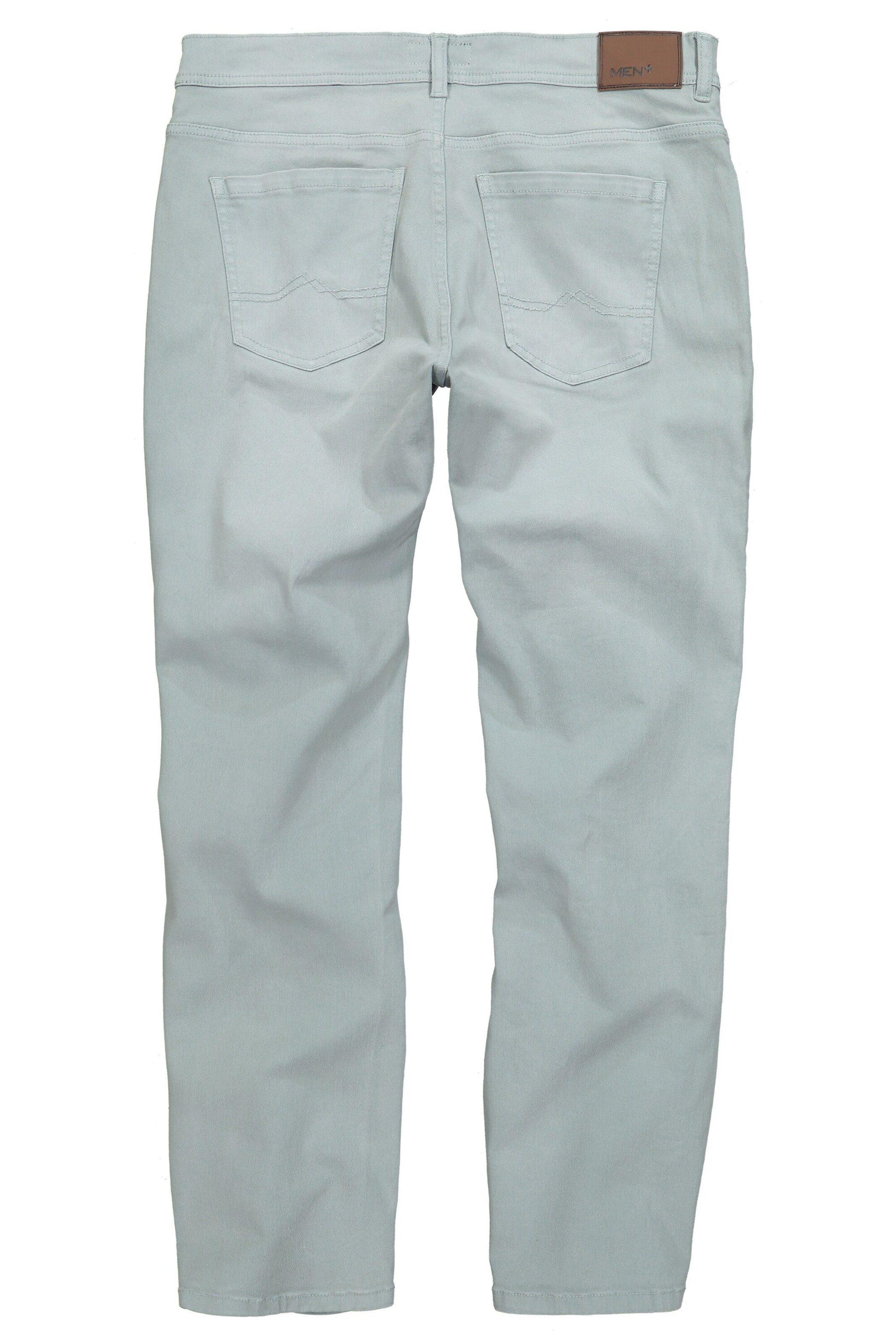 Men Plus Regular Jeans in Green