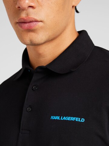 Karl Lagerfeld Poloshirt in Schwarz