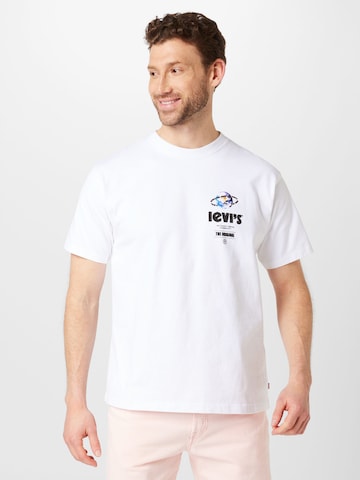 T-Shirt 'Vintage Fit Graphic Tee' LEVI'S ® en blanc : devant