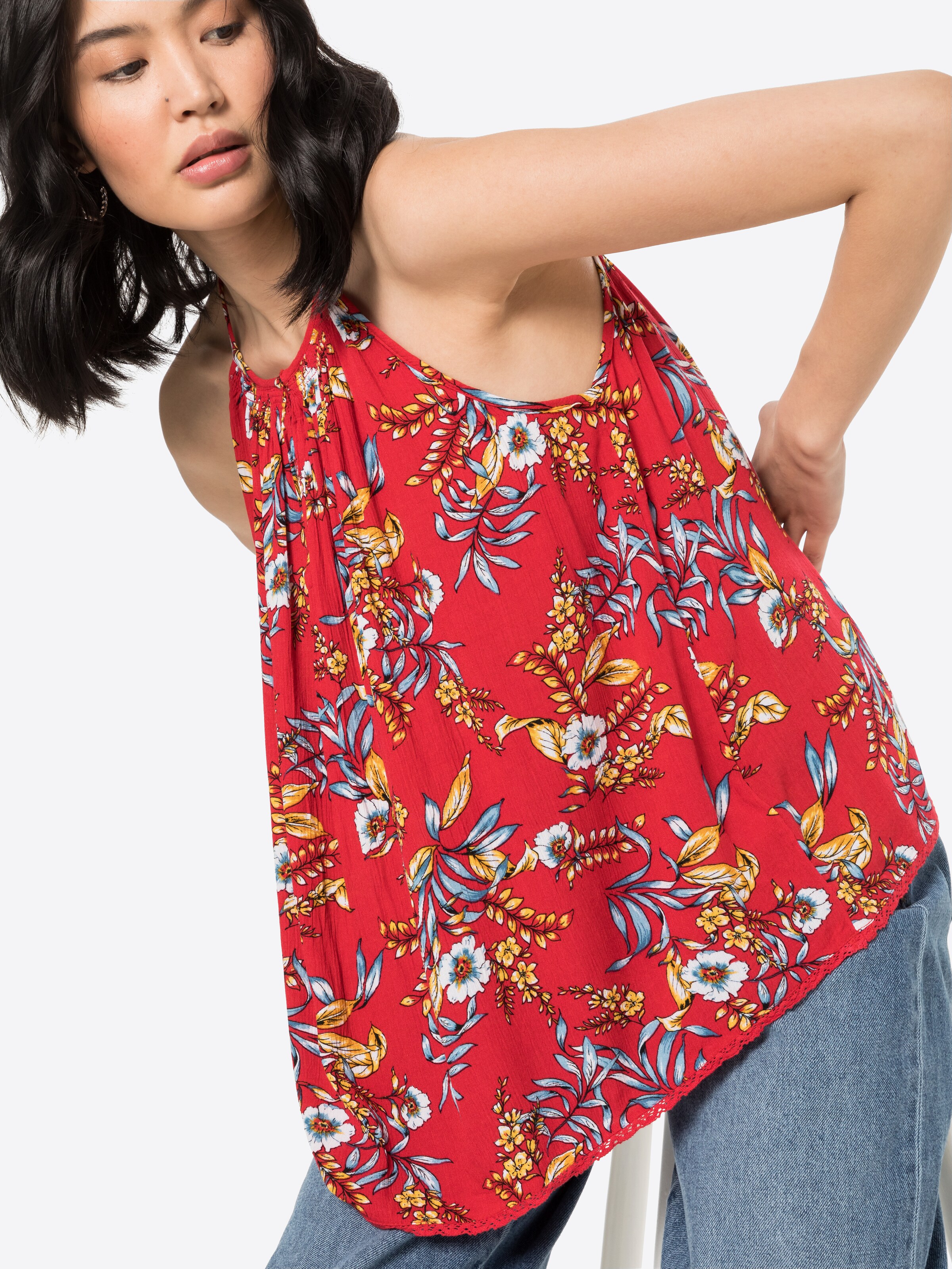 Frauen Shirts & Tops Superdry Top 'Beach' in Rot - JL54668 Frauen Shirts & Tops Superdry Top 'Beach' in Rot - JL54668