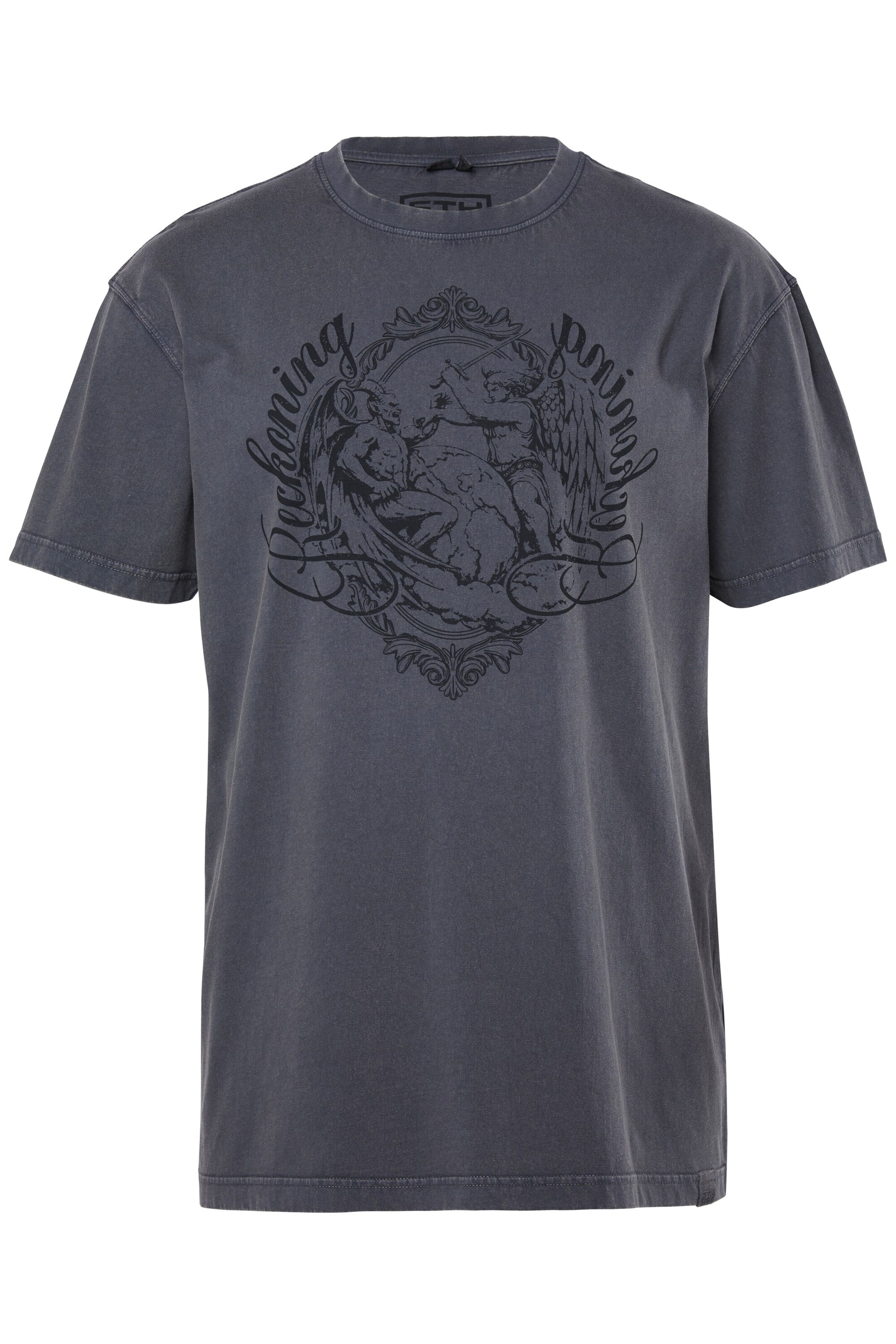 STHUGE T-Shirt in Grau: Vorderseite