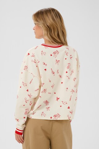 SAINT TROPEZ Sweatshirt i hvid