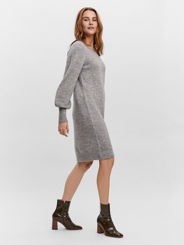 VERO MODA Knit dress 'Simone' in Grey