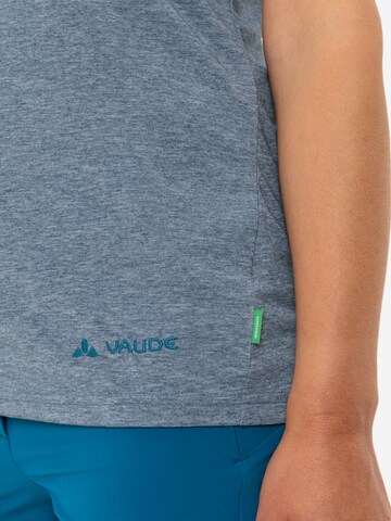 VAUDE Performance shirt 'Skomer' in Blue