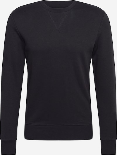 JACK & JONES Sweatshirt in schwarz / weiß, Produktansicht