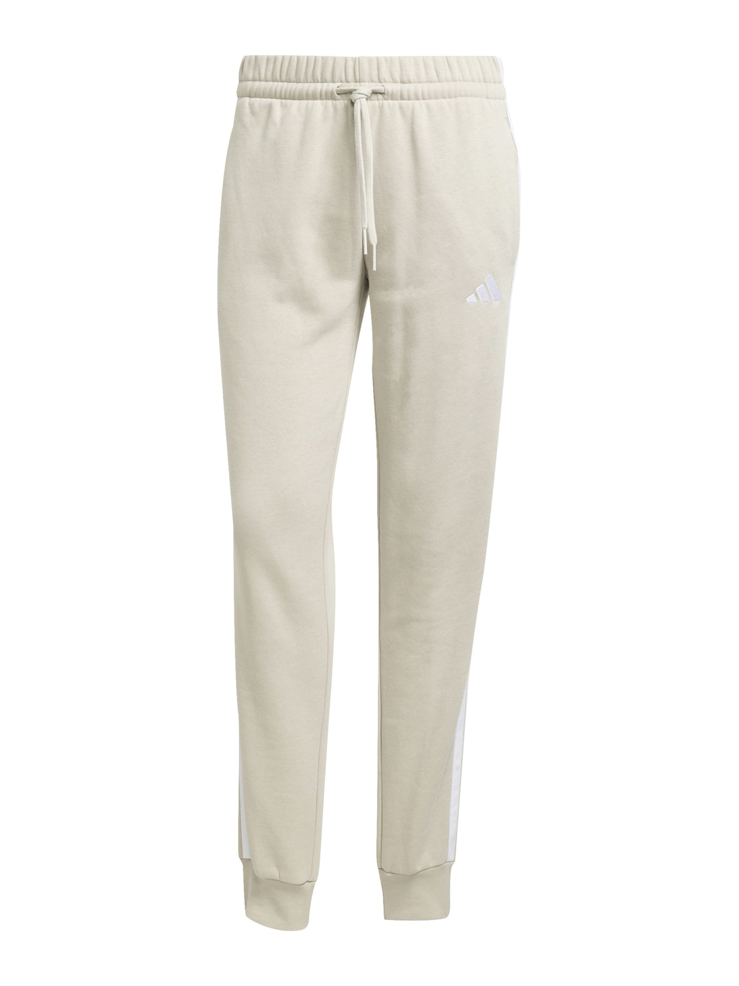 ADIDAS SPORTSWEAR Tapered Sporthose in Weiß: Vorderseite