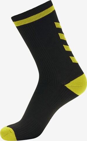 Chaussettes de sport 'ELITE INDOOR' Hummel en noir : devant