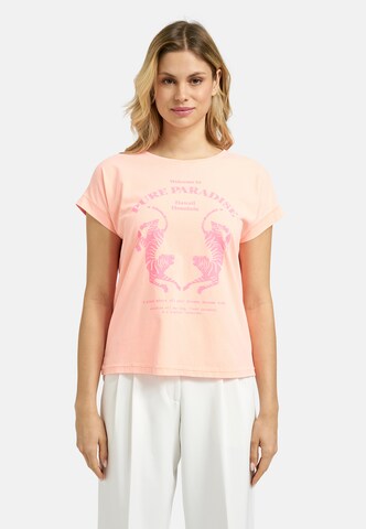 Milano Italy Shirt in Orange: front