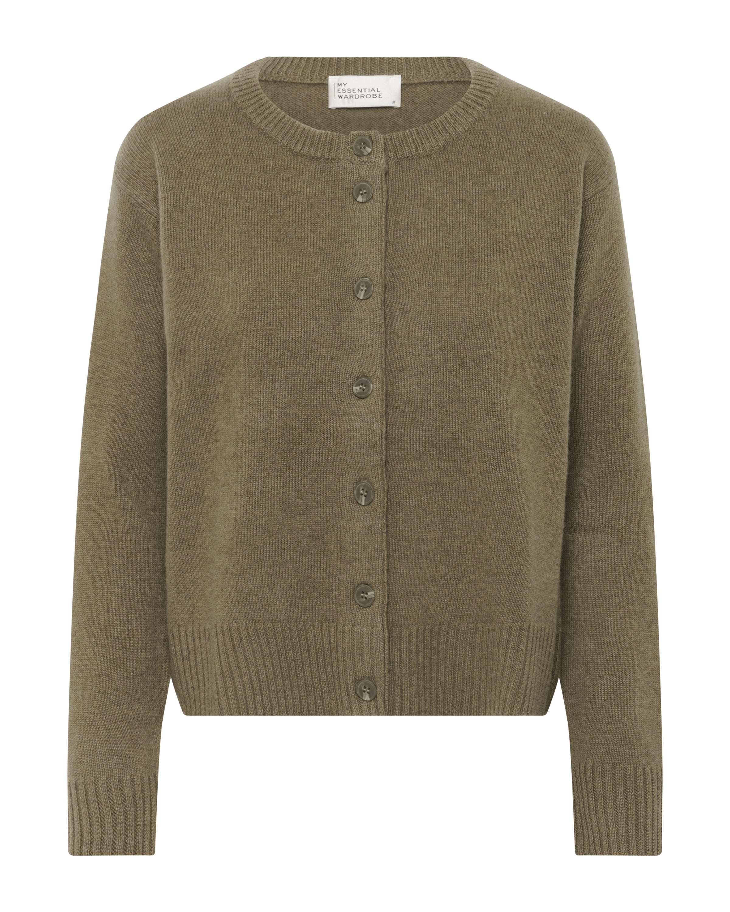 My Essential Wardrobe Cardigan 'MWHuxi' i grøn: forside