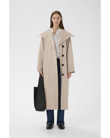 Manteau mi-saison 'HINONA' InWear en beige : devant