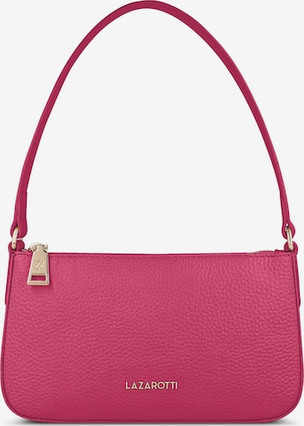 Sac bandoulière 'Bologna' Lazarotti en rose : devant
