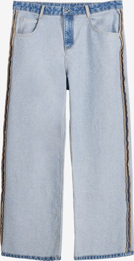 Jeans Bershka di colore blu denim / blu chiaro, Visualizzazione prodotti