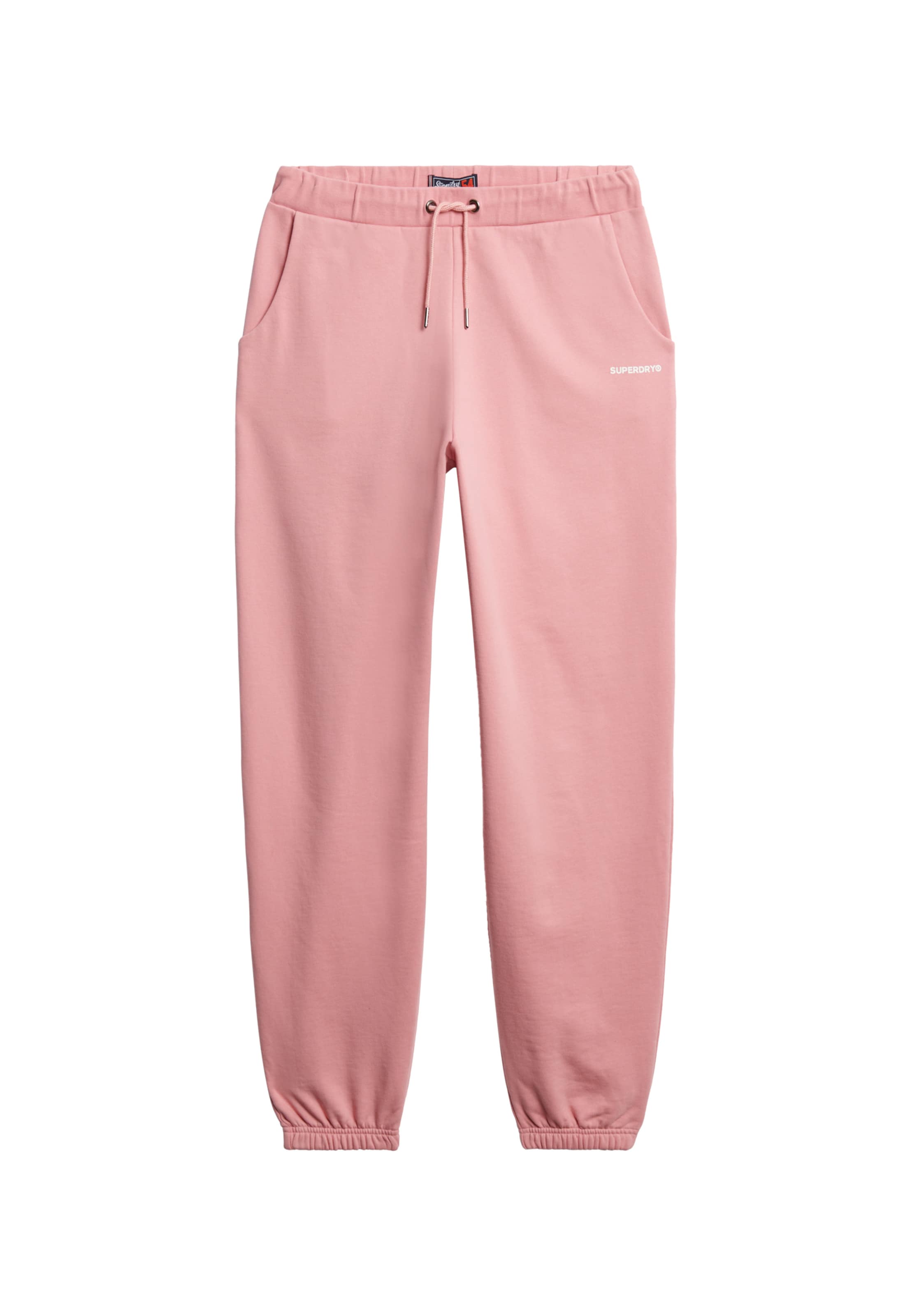 Superdry Tapered Hose in Pink: Vorderseite