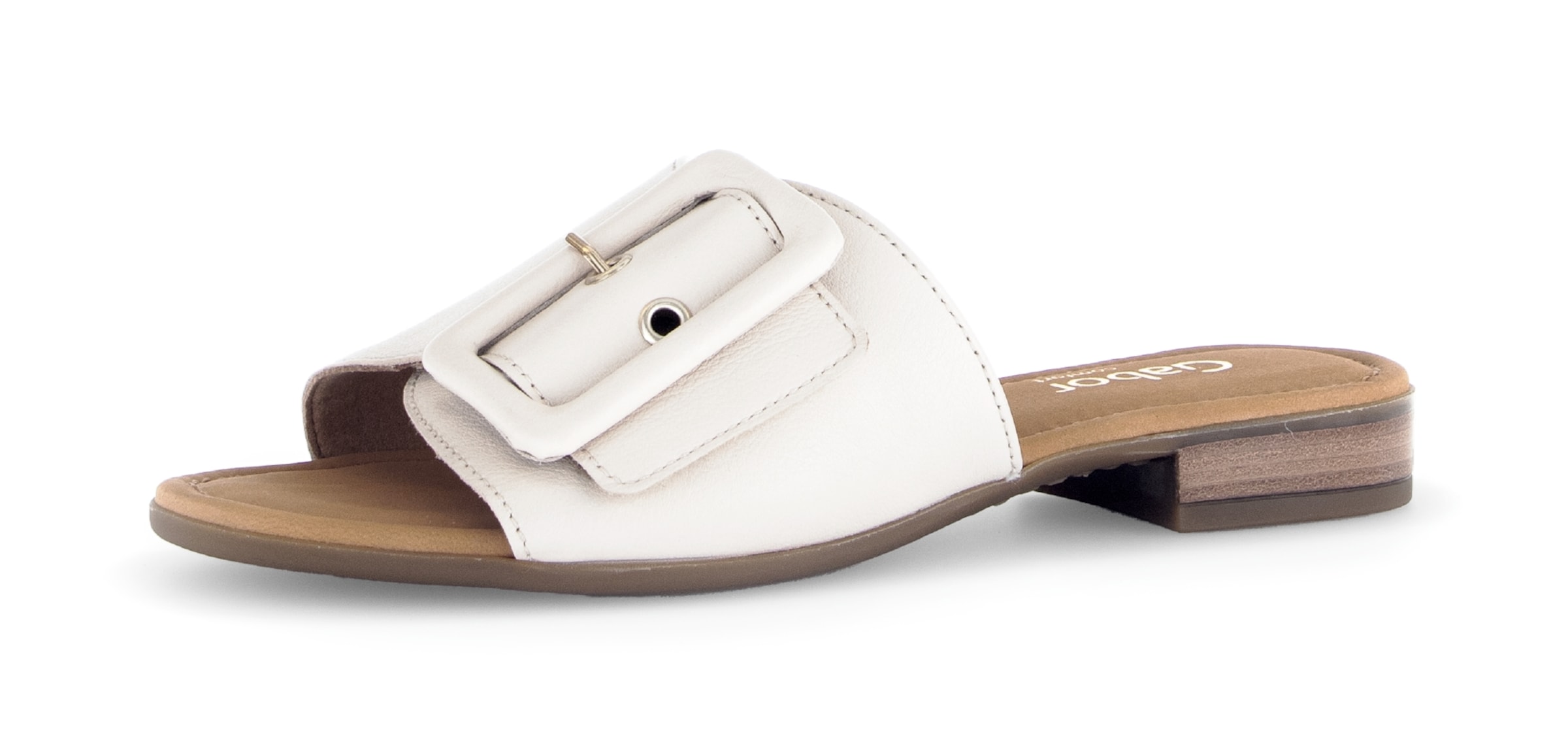GABOR Pantolette in Beige: Vorderseite