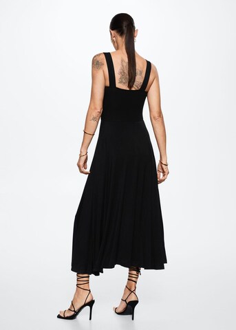 Robe 'Cali' MANGO en noir