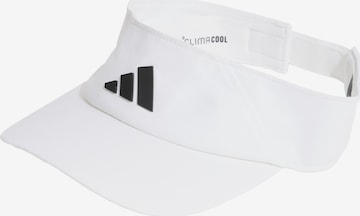 ADIDAS PERFORMANCE - Banda de cabeza deportiva 'Climacool' en blanco: frente