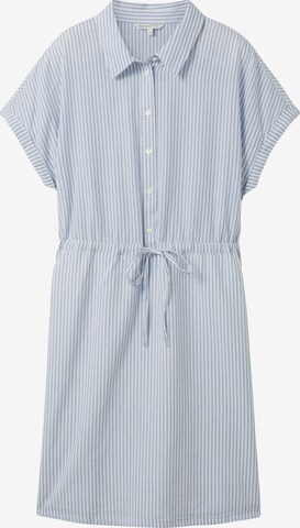 TOM TAILOR DENIM Shirt dress in Blue: front