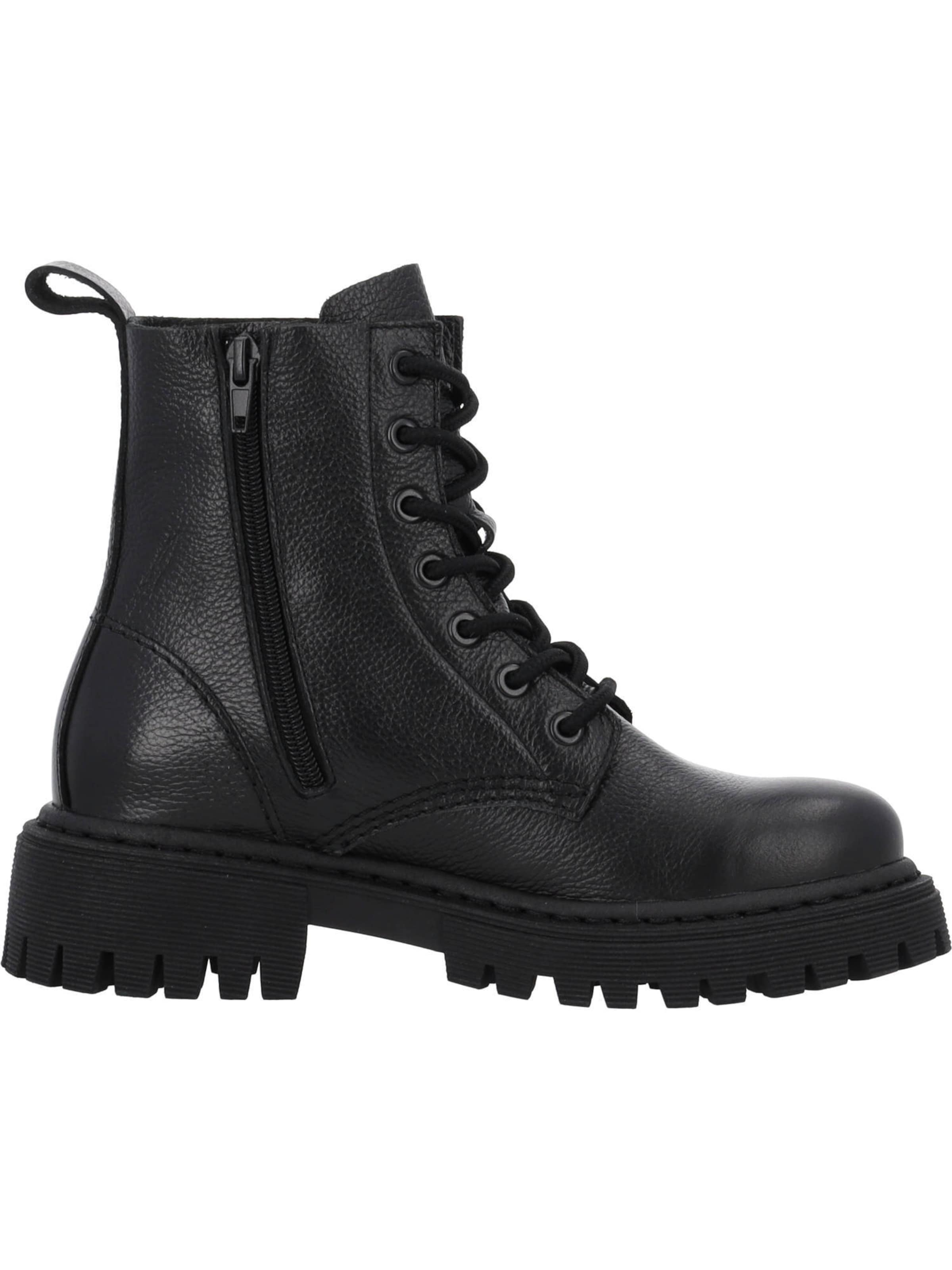 Palado Μποτάκι με κορδόνια 'Pheara' σε μαύρο