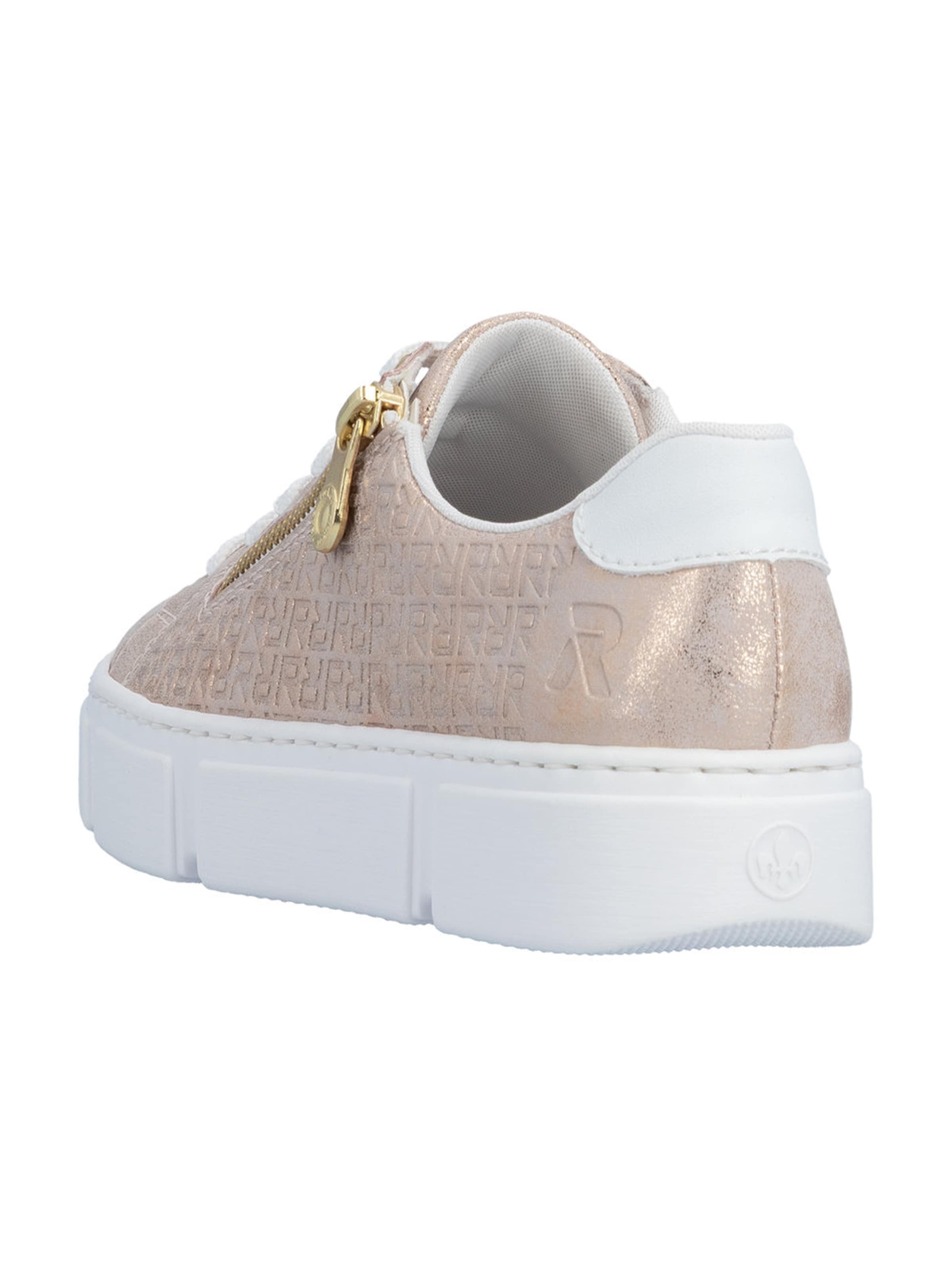Sneaker low de la Rieker pe auriu
