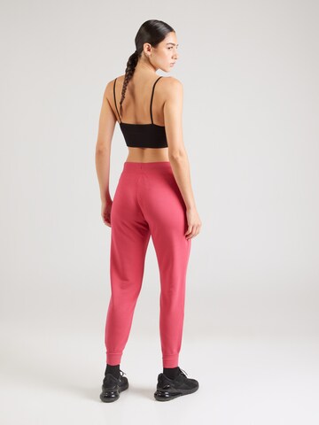SKECHERS Tapered Sporthose 'RESTFUL' in Rot: Rückseite