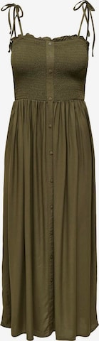 ONLY فستان 'SHILA' بلون أخضر: الأمام
