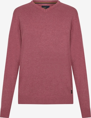 Pullover 'Vern' di Signal in rosso: frontale