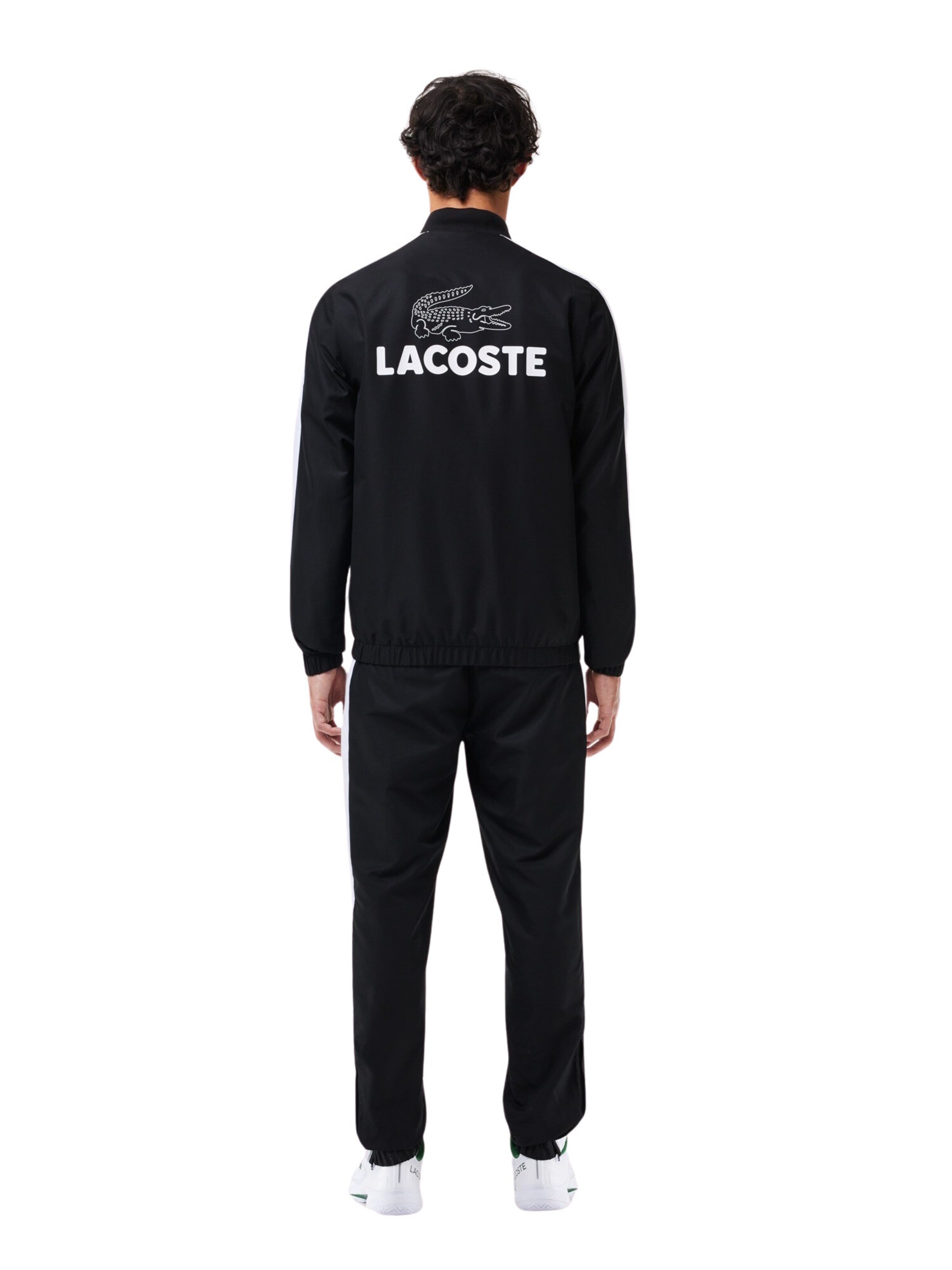 LACOSTE Костюм для бега в Черный