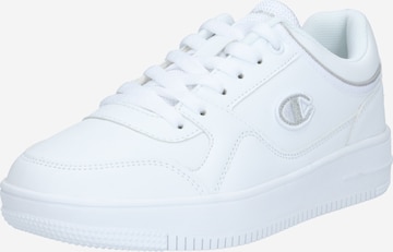 Sneaker low 'REBOUND LOW' de la Champion Authentic Athletic Apparel pe alb: față